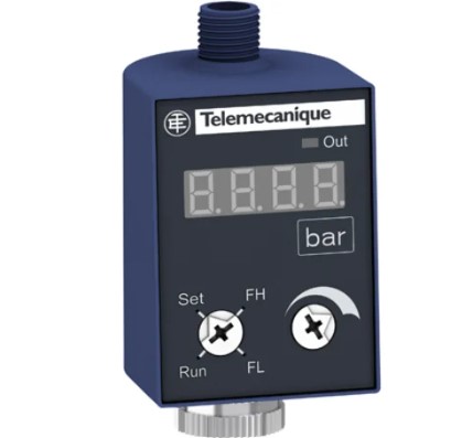 Sensor de presión Telemecanique Sensors ZMLPA1P2SW, presión máxima de 6000 bar, 24 V, IP65, IP67, IP69K, conexión a proceso M12