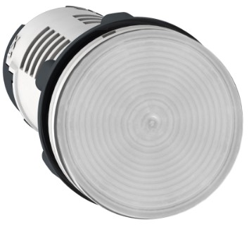 Luz piloto Schneider Electric, LED, diámetro 22 mm Montaje en Panel Transparente, IP65, IP20 Harmony Redondo 230V ac