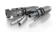 Conector Fotovoltaico MC4 PV, WEIDMULLER, 35A, calibre 12-10AWG, 1500VDC, Tuerca M12, para herramienta de prensado WM4 C I SET