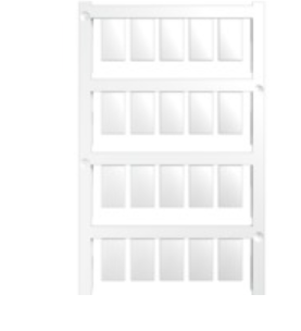 Identificadores / Codificadores marca Weidmüller Serie ESG ; Tamaño 9x17mm (40 unidades)