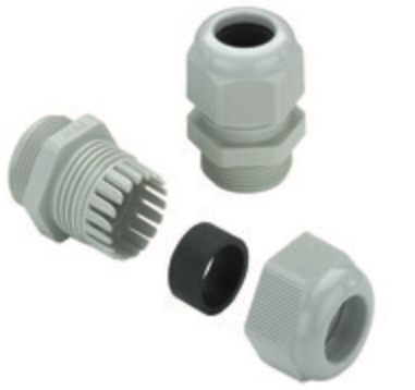 VG M16 - K 68 Prensaestopa, recto, M16, 10mm, OD min. 5 - OD max. 10mm, IP54, IP66, IP67, IP68 - 5 bar (30 min), Poliamida 6 +Contra tuerca 1772450000