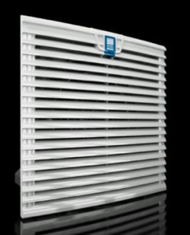 Ventilador de filtro Rittal SK, alim. 230 V ac AC, caudal filtrado 205 m³/h, 56 dB, IP54 255 mm 255 mm