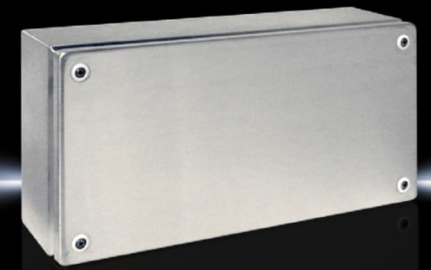 Caja de Bornera marca RITTAL Serie KL; Medidas 400x200x120mm Material Acero Inoxidable    