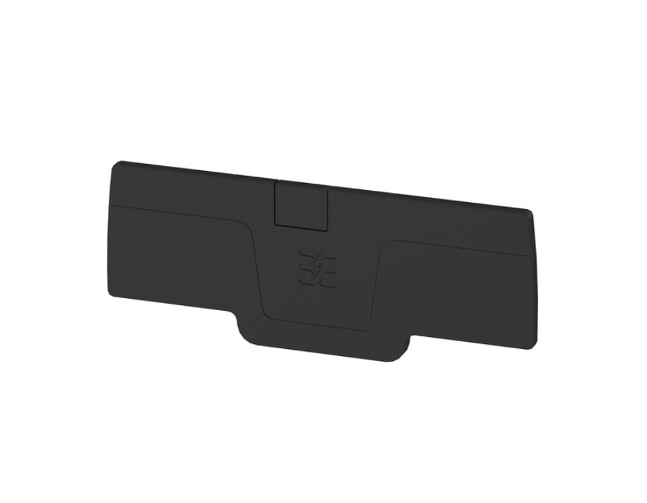 Tapa Final marca Weidmüller Serie AEP 4C 2.5; Color Negro     