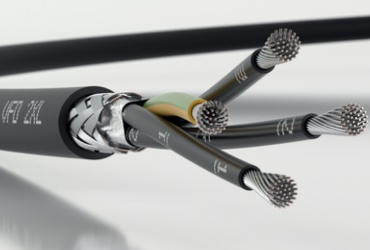 700706 Cable Lapp 4 G 4AWG diámetro exterior 29.4 cable VFD apantallado para instalación fija o uso móvil ocasional con aprobación UL TC-ER - PRECIO POR METRO