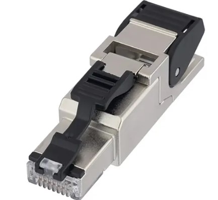 Conector Ethernet RJ45 Lapp Group 21700600, montable en campo, blindado, Cat6a, serie EPIC DATA