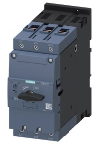 3RV2041-4KA10 Guardamotor tamaño S3 para protección de motores, CLASE 10 Disparador por sobrecarga con retardo según intensidad 57...75 A Disparador de cortocircuito 975 A borne de tornillo poder de corte estándar