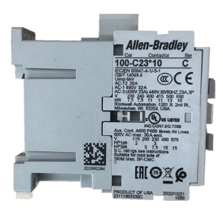 100C23B10 23 A 100-C contactor