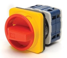 Interruptor / Seccionador de Paro de Emergencia marca EMAS Serie PSA; Amperaje 50A Polos 4 Tipo ON-OFF   