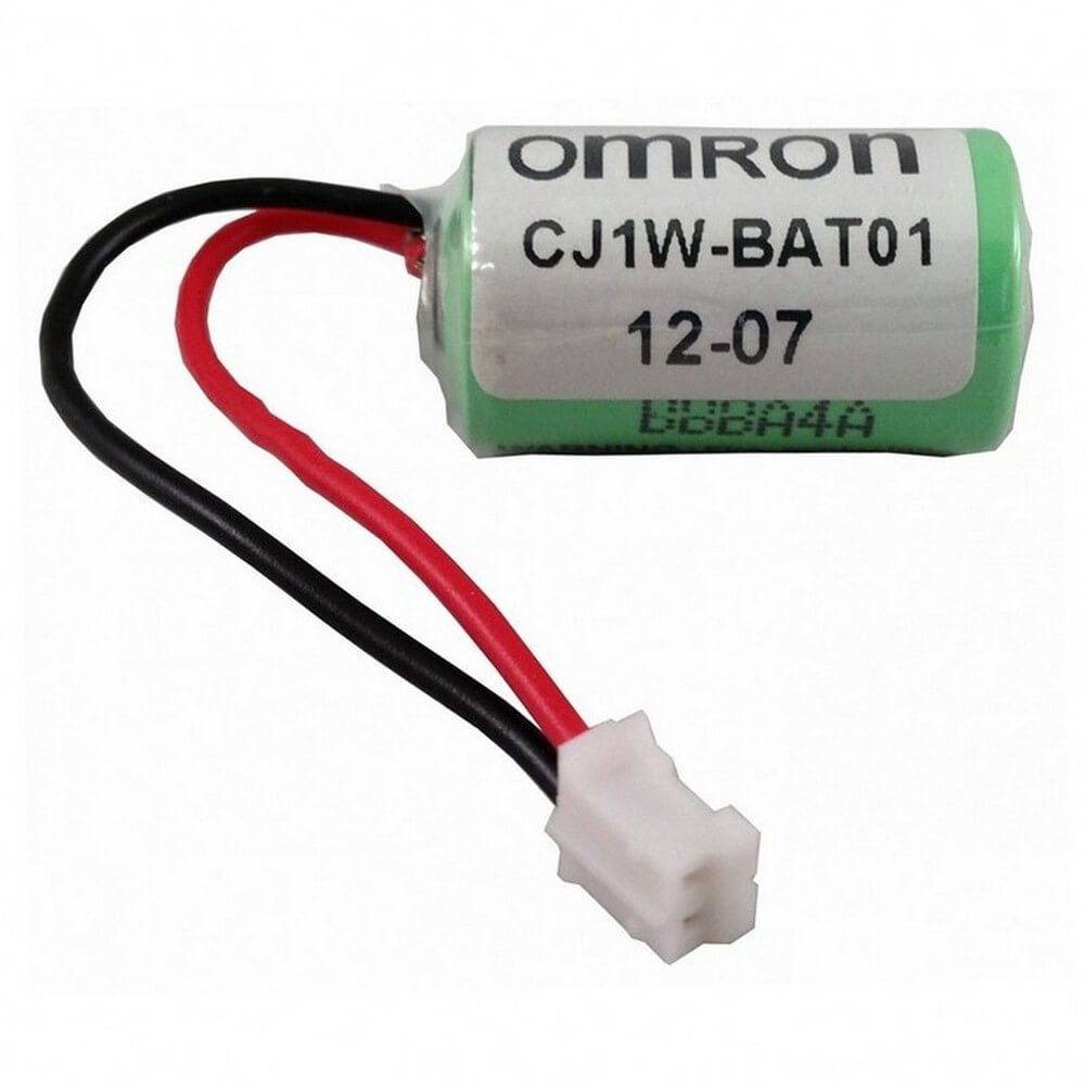 Baterías de litio 3V para PLC CJ1M marca OMRON Serie CJ; Capacidad 850mAh        