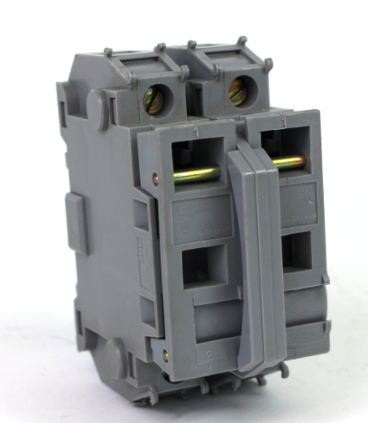 Bornera 10mm² Portafusible marca ENTReléC Serie MB10; Amperaje 30A Calibre 1x(18-6AWG) Ancho 22mm      