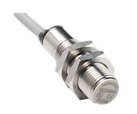 IS-12-G3-03 Sensor de Proximidad marca Datalogic Serie BASIC M12; Tipo Inductivo Alimentación 10-30VDC Diámetro del Sensor M12 Conexión Tipo Cable 2M Salida PNP / NO Alcance 4mm.