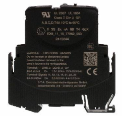 Breaker para Riel Din marca Weidmüller Serie ESX10-T; Amperaje 4A Polos 1 24VDC