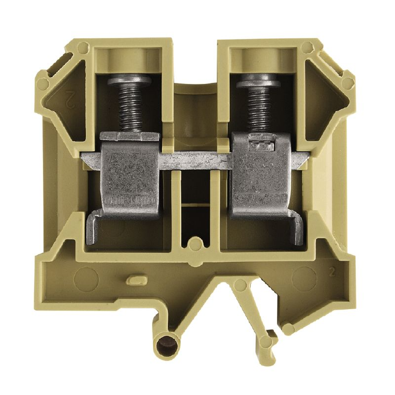 Bornera 16mm² marca Weidmüller Serie SAK; Amperaje 74.5A calibre 14-4AWG    