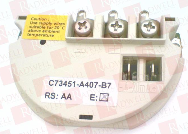 Placa/modulo de conexión para transmisor marca SIEMENS SITRANS P DS III. (C73451-A407-B7)         