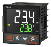 CONTROL  DE TEMPERATURA DIGITAL CON DISPLAY LCD AUTONICS 4 Digitos, Auto-tunning, Modos de Control ON-OFF, Proporcional, PID, PD, PI,  Salida  Rele,  2 Eventos,  Alimentacion 100-240VAC, 48X48mm