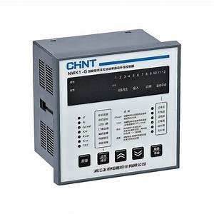 Controlador de Factor de Potencia CHINT, serie MWK1; RS485 / (100-800)V 12 líneas
