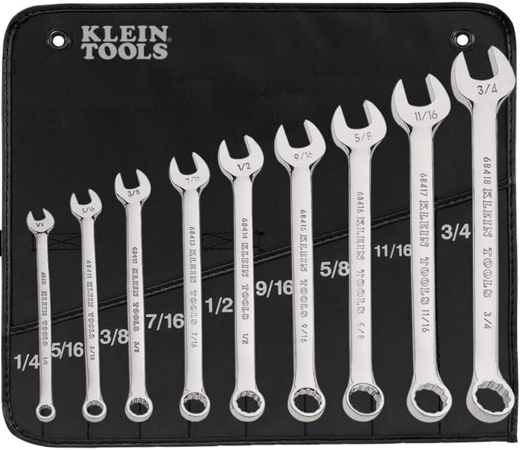 Juego de llaves combinadas de 9 piezas