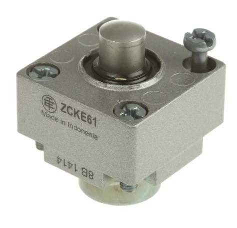 Cabezal Telemecanique Sensors serie OsiSense XC ZCKE61, para uso con Serie XC