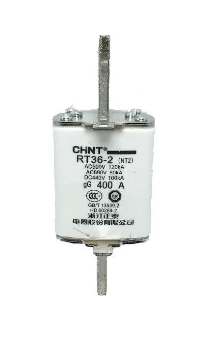 Fusible marca CHINT, NH2 355A gG
