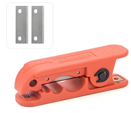 Pelacables para cables redondos 12AWG a 4/0. pelacables radial con 2 cuchillas adicionales × 20