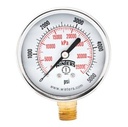 ECONÓMICA 2.5" 0-5000 PSI / KPA 1/4" NPT BTM