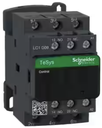 Contactor marca SCHNEIDER serie TeSys D; Amperaje 9A, Polos 3, Potencia(kW) 4kW, Potencia(HP) 5HP, Bobina 230VAC, Contacto Aux. 1NO+1NC