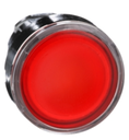 Pulsador marca Schneider Electric Serie Harmony XB4; Color Rojo Iluminado momentáneo Diámetro 22mm 