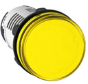 Luz Piloto LED marca Schneider Electric Serie Harmony XB7; Color Amarillo Diámetro 22mm Bobina 110VAC