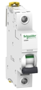 Breaker para Riel Din marca Schneider Electric Serie Acti9; Amperaje 2A Polos 1 Curva C