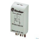 FINDER 9902902499 Led Indicador+Diodo 24VDC
