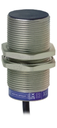 Sensor de Proximidad marca Schneider Electric Serie XS1; Tipo Inductivo 12-230VAC/DC Diámetro M30 Salida 1NO, alcance 5mm cable 2m