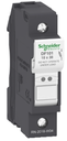 Portafusible marca Schneider Electric Serie TeSys DF; Amperaje 32A Polos 1 Fusible 10x38mm 