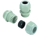 Prensaestopa prensacables Conector M20 marca Weidmüller Serie VG; Material plástico OD min. 6 - OD max. 12mm + contra tuerca 1772460000