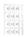 Identificadores / Codificadores p/ Conductores y Cables marca Weidmüller Serie SFC; Tamaño 5.8x21mm (24 unidades)