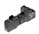 Base de Relé tipo Slim marca Weidmüller Serie TERMSERIES; Bobina 24VDC Contactos CO 2 Conexión push in   