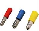 Terminal / Conector Pin Redondo Macho marca Weidmüller LID 6M5 R; calibre 12-10AWG Color Id. Amarillo Unidades x100   