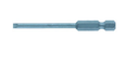 Punta Insertable de Destornillador marca Weidmüller Serie BIT E6.3 ; Medidas 0.4x2.5x70mm     