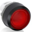 Pulsador marca ABB Serie MP1; Color Rojo No Iluminado Momentáneo Diámetro 22mm sin bloque de contacto