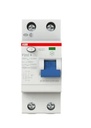 Interruptor diferencial ABB, 40A Tipo A, 2 Polos, 30mA 230V ac