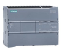SIMATIC S7-1200, CPU 1215C, compact CPU, DC/DC/DC, 2 PROFINET ports, onboard I/O: 14 DI 24 V DC; 10 DO 24 V DC; 0.5 A; 2 AI 0-10 V DC, 2 AO 0-20 mA DC, power supply: DC 20.4-28.8 V DC, program/data memory 200 KB