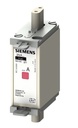 Fusible NH de cuchillas centradas Siemens, NH000, gG, 500V ac, 50A, CSA 22.2, IEC EN 60269, VDE 0636 (3 unidades)