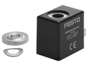 Bobina de Solenoide sin conector marca FESTO Serie MSFW; Bobina 110VAC        