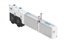 Válvula Festo VMPA1-M1H-KS-PI, aire 2x3/2 cl monoestable, 230 L/min, -0,9 a 10 bar, resorte mecánico