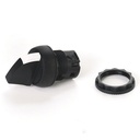 Selector con Base marca ALLEN BRADLEY Serie 800F; Color Negro posiciones 3, No Iluminado Sostenido Diámetro 22.5mm Contactos 2NO    