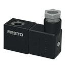 Bobina de Solenoide con Conector marca FESTO Serie MSFW; Bobina 110VAC        