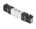 Válvula solenoide estándar Festo 8043215 VUVS, puerto G1/8, presión de 1,5 a 8 bar, caudal de 550 l/min, 5 vías, 2 posiciones.