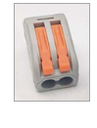 Conector Empalme marca LINKWELL Serie WCT; Polos 2 Diámetro Orificios 2.5mm       