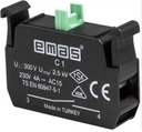 Bloque de Contacto Auxiliar /Start marca EMAS Serie CM/CP; Contactos 1NO     