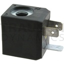 Bobina de Solenoide marca CAMOZZI Serie U7; Alimentación 110VAC Potencia (VA) 3.8VA       